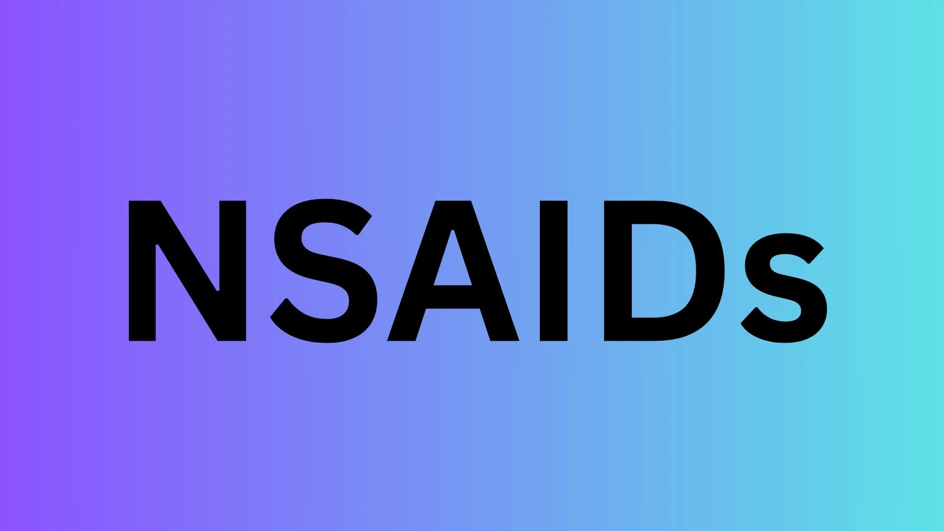 NSAIDs